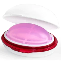 Lee Ergo-Style Sortkwik 1.5 oz. Fingertip Moistener, Pink (12134)