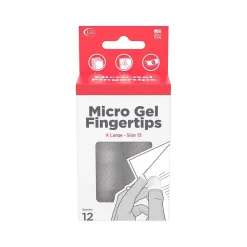 Lee Extra-Large Fingertip, Clear, 12/Pack (LEE41090)