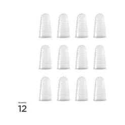 Lee Small Fingertip, Clear, 12/Pack (LEE41030)