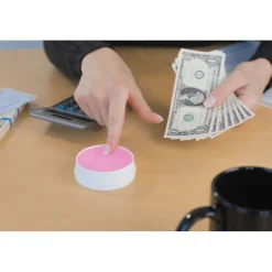 Lee Sortkwik® 1.75 oz. Fingertip Moistener, Pink, 2/Pack (10132)