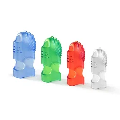 Lee Tippi Grips Large Finger Pad, Assorted Colors, 10/Pack (LEE61090)