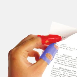 Lee Tippi Small Finger Pad, Assorted Colors, 10/Pack (61050)