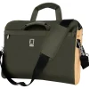 Lencca Messenger Bag Notebook Case fits 13.3 Inch Laptop, Forest Green (PT_LENLEA121_13)