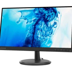 Lenovo D22e-20 21.5” 75 Hz LCD Monitor, Raven Black (66D2KCC6US)