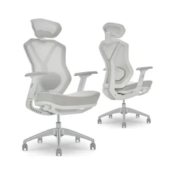 Lenovo Legion Mesh Ergonomic Racing Gaming Chair, Light Gray (52015LGRY)