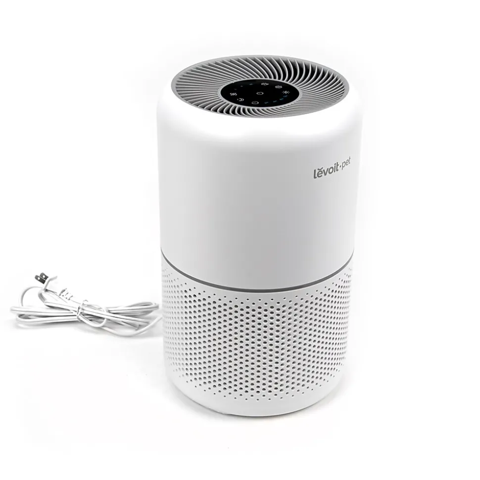 Levoit Core Pet Care True HEPA Tower Air Purifier, White (HEAPAPLVNUS0035)