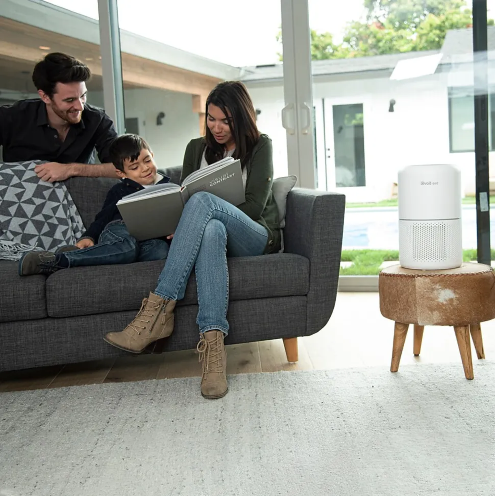 Levoit Core Pet Care True HEPA Tower Air Purifier, White (HEAPAPLVNUS0035)