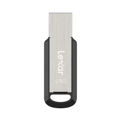 Lexar JumpDrive M400 128GB USB 3.0 Type-A Flash Drive, Silver/Black (LJDM400128G-BNBNU)