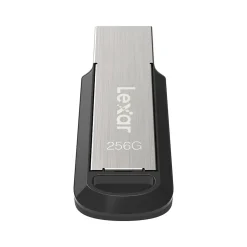 Lexar JumpDrive M400 256GB USB 3.0 Type-A Flash Drive, Silver/Black (LJDM400256G-BNBNU)