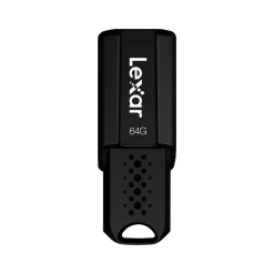 Lexar JumpDrive S80 64GB USB 3.1 Type A Flash Drive, Black (LJDS80-64GBNBNU)