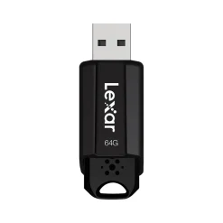 Lexar JumpDrive S80 64GB USB 3.1 Type A Flash Drive, Black (LJDS80-64GBNBNU)