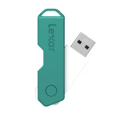 Lexar Twist Turn2 32GB USB 2.0 Type-A Flash Drive, Teal/Purple/Orange, 3/Pack (LJDTT2-32GABNA3)
