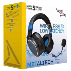 Lexip Metaltech Bluetooth Gaming Headset, Cobalt (JVAMUL00160)