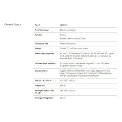 Lexmark MS531dw Laser Printer, Print (38S0300)