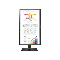 LG 24" LED Monitor, Black (24BP75Q-B)