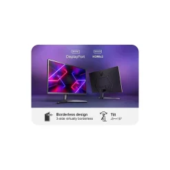 LG UltraGear 27" FHD 180Hz LCD Gaming Monitor with AMD FreeSync Technology, Black (27GS50FX-B)