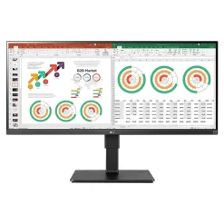 LG UltraWide WQHD Flat 34" IPS 60 Hz LED Monitor, Business Black (34BN770-B)