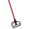 Libman Wet Mop Handle, Red/Black, 6/Carton (0982006)