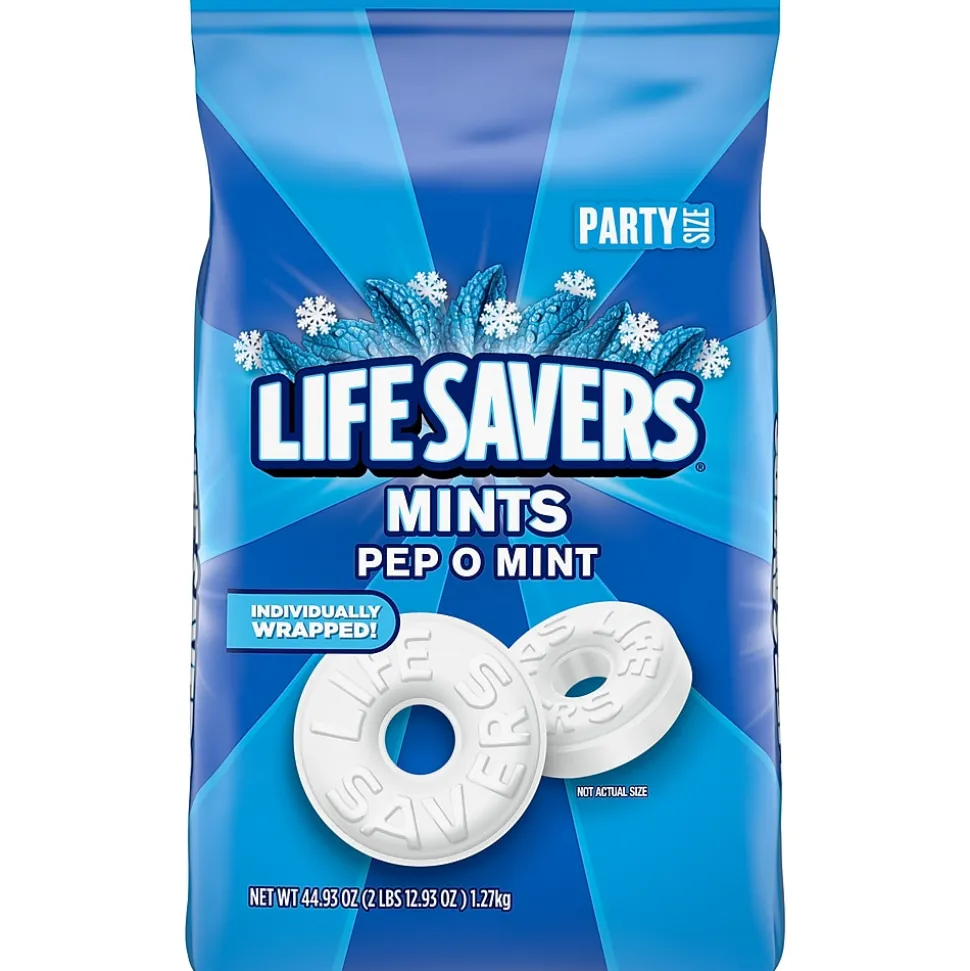 Life Savers Pep-O-Mint Mints, 44.93 oz.(MMM27625)