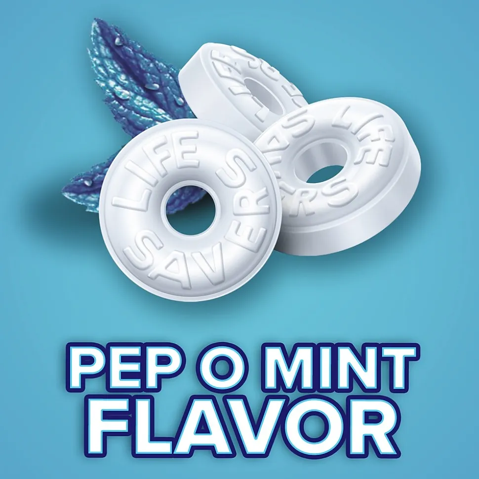 Life Savers Pep-O-Mint Mints, 44.93 oz.(MMM27625)