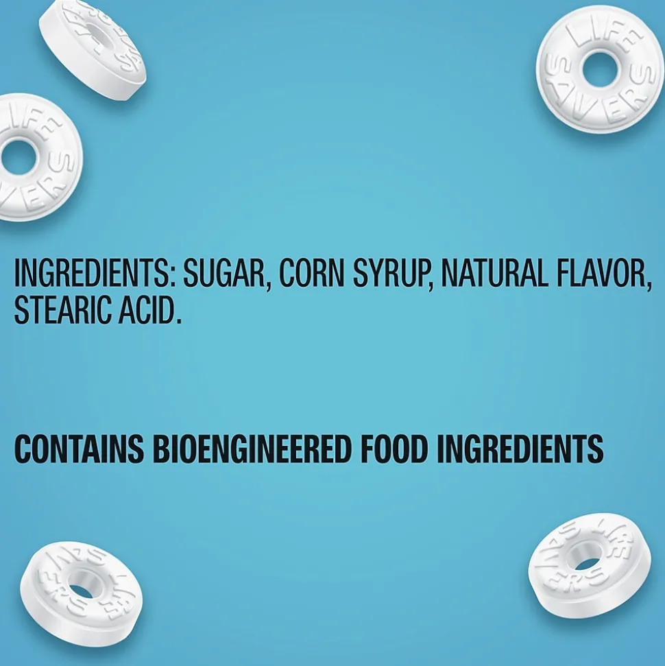 Life Savers Pep-O-Mint Mints, 44.93 oz.(MMM27625)