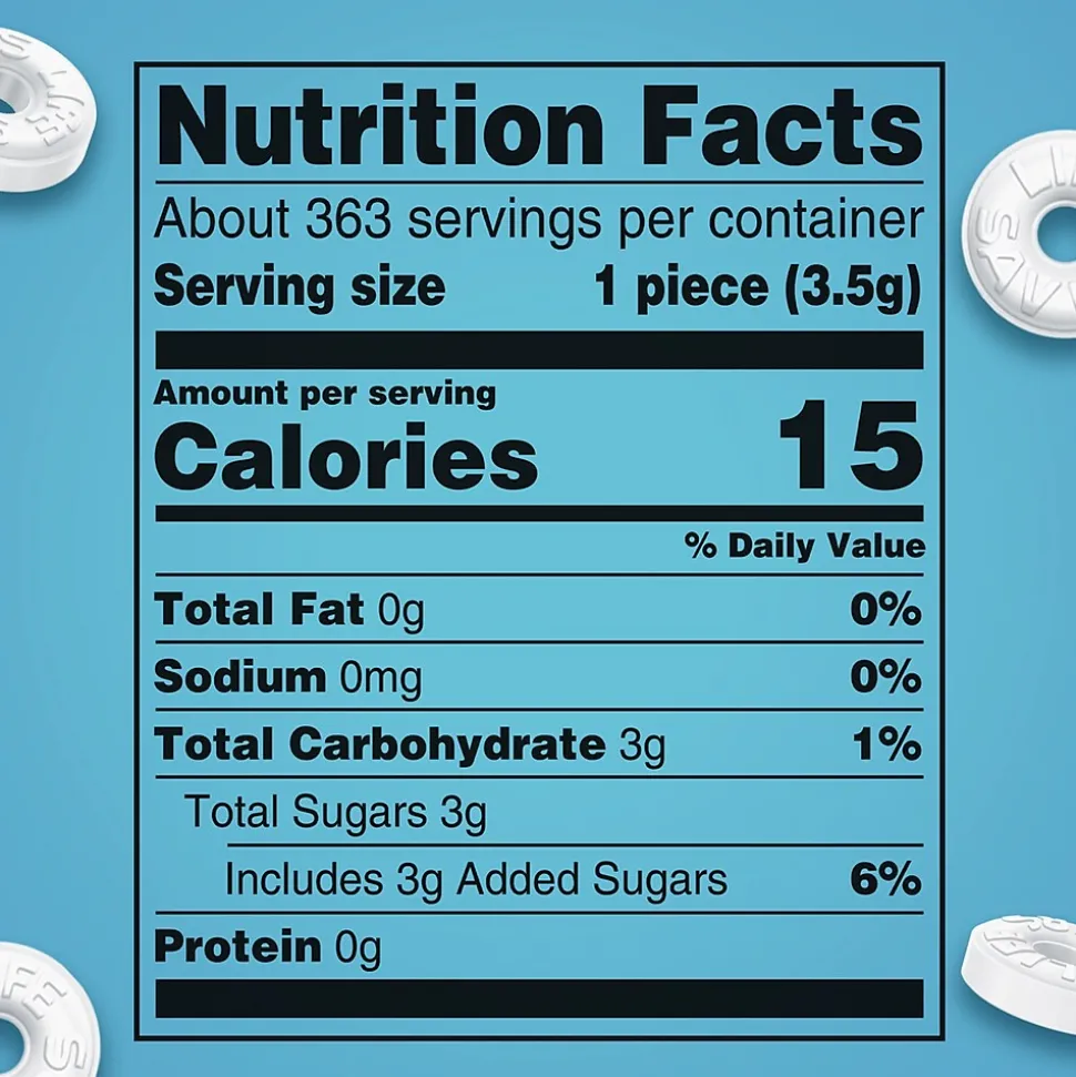 Life Savers Pep-O-Mint Mints, 44.93 oz.(MMM27625)