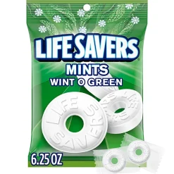 Life Savers Wint O Green Mints Candy Bag, 6.25 oz (NFG885041)