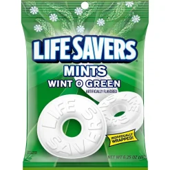Life Savers Wint O Green Mints Candy Bag, 6.25 oz (NFG885041)