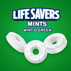 Life Savers Wint O Green Mints Candy Bag, 6.25 oz (NFG885041)