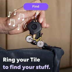 Life360 Tile Mate Slim Bluetooth Tracker, White (RE-60021)