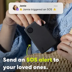 Life360 Tile Slim Bluetooth Tracker, Black (RE-62011)