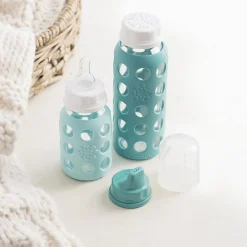 Lifefactory Baby Water Bottle, Assorted Colors, 9 oz. (LF120406C4)