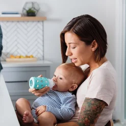 Lifefactory Baby Water Bottle, Assorted Colors, 9 oz. (LF120408C4)