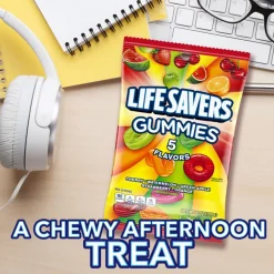 LifeSavers 5 Flavors Gummies Candy, 7 oz. (08342)