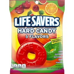 LifeSavers 5 Flavors Hard Candy, 6.25 oz. (NFG885011)