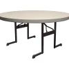 Lifetime 60-Inch Round Professional Folding Table - 4pk