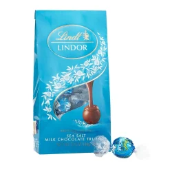 Lindt Lindor Truffle Sea Salt Milk Chocolate Truffles, 5.1 oz., 3/Pack (301-01012)