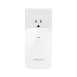 Linksys Dual Band Wireless Extender, 2.4/5GHz, White (RE6350)