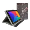 Linsay 10.1" Tablet with Case, WiFi, 2GB RAM, 64GB Storage, Android 13, Black with Black/Pink Marble (F10IPBAPI)