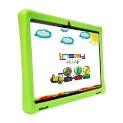 LINSAY Android 13 10.1" Tablet, 128GB Storage, Android OS, Green (F10IPGKIDSGREBA)