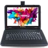 Linsay Octa Core 10.1" Tablet, 4GB RAM, 128GB Storage, Android 13, Bundled with Black Keyboard and Stylus Pen