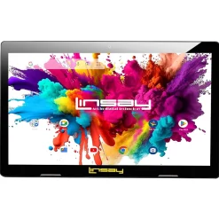 Linsay Octa Core 10.1" Tablet, 4GB RAM, 128GB Storage, Android 13, Bundled with Art and Ocean Case and Stylus Pen