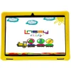 Linsay Octa Core 10.1" Tablet, 4GB RAM, 128GB Storage, Android 13, Bundled with Yellow Kids Defender Case and Stylus Pen