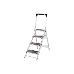 Little Giant Ladders Safety Step Aluminum Step Ladder (10410BA)