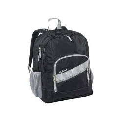 L.L.Bean Deluxe Book Pack Backpack, Black (0TXT901000)