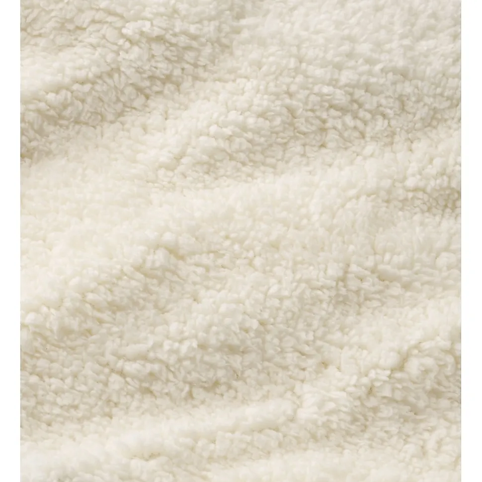 L.L.Bean Wicked Plush Sherpa Throw, Large, Woodsmoke (1000078533)