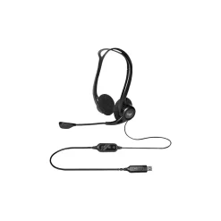 Logitech 960 Stereo Headset, Over-the-Head, Black (981-000836)