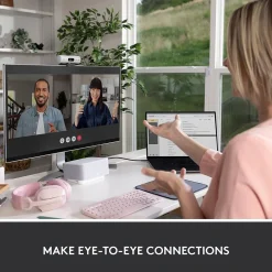 Logitech Brio 500 HD Webcam, 4 Megapixels, Off-White (960-001427)