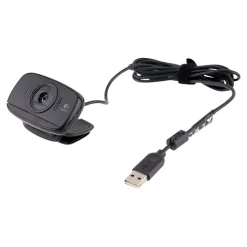 Logitech C310 1 MP Universal HD Webcam, Black (960-000585)