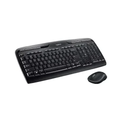 Logitech Desktop MK320 Wireless Keyboard & Mouse, Black (920-002836)